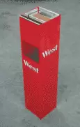 Урна-пепельница "West"